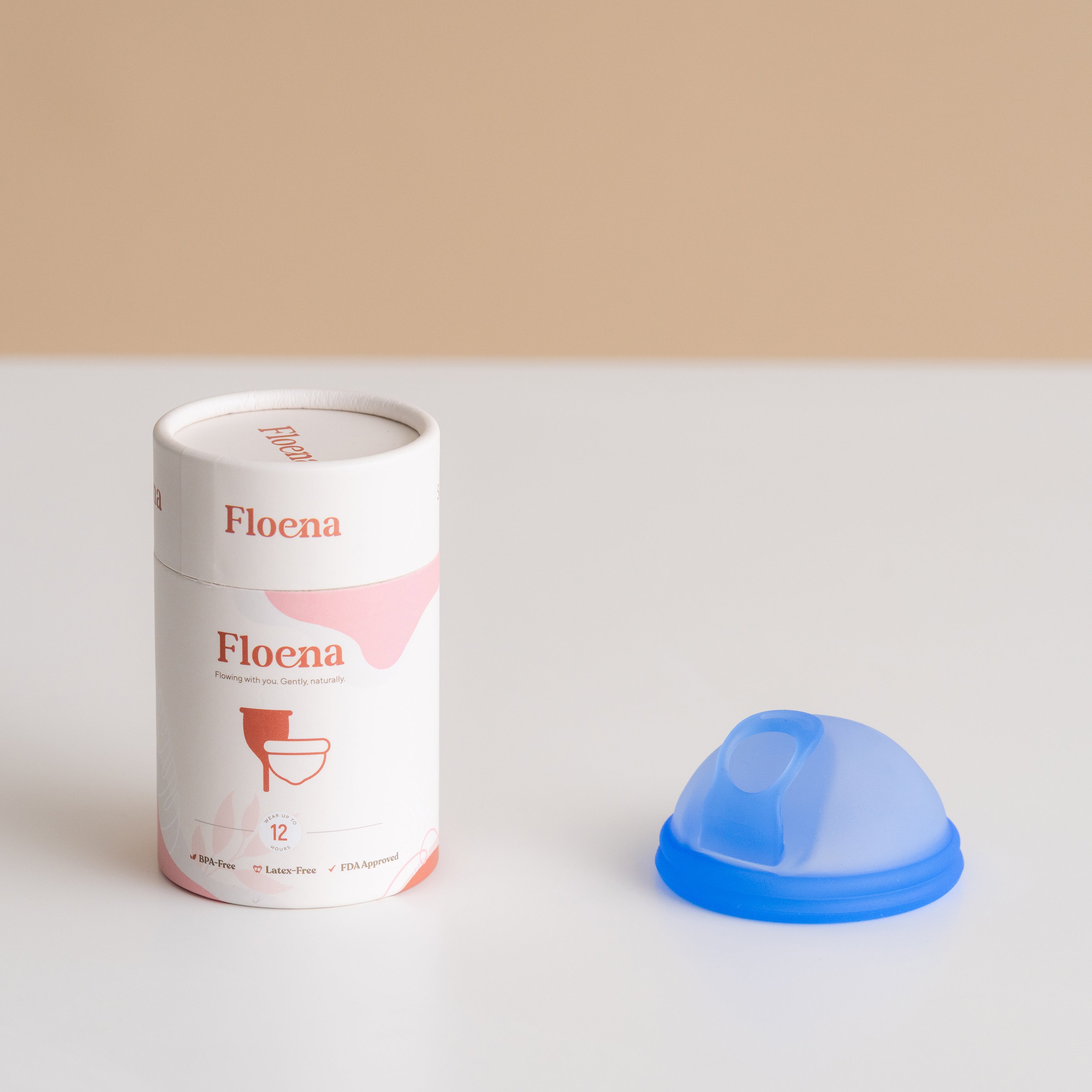 Floena Menstrualni disk - brezpuščalna, udobna zaščita do 12 ur