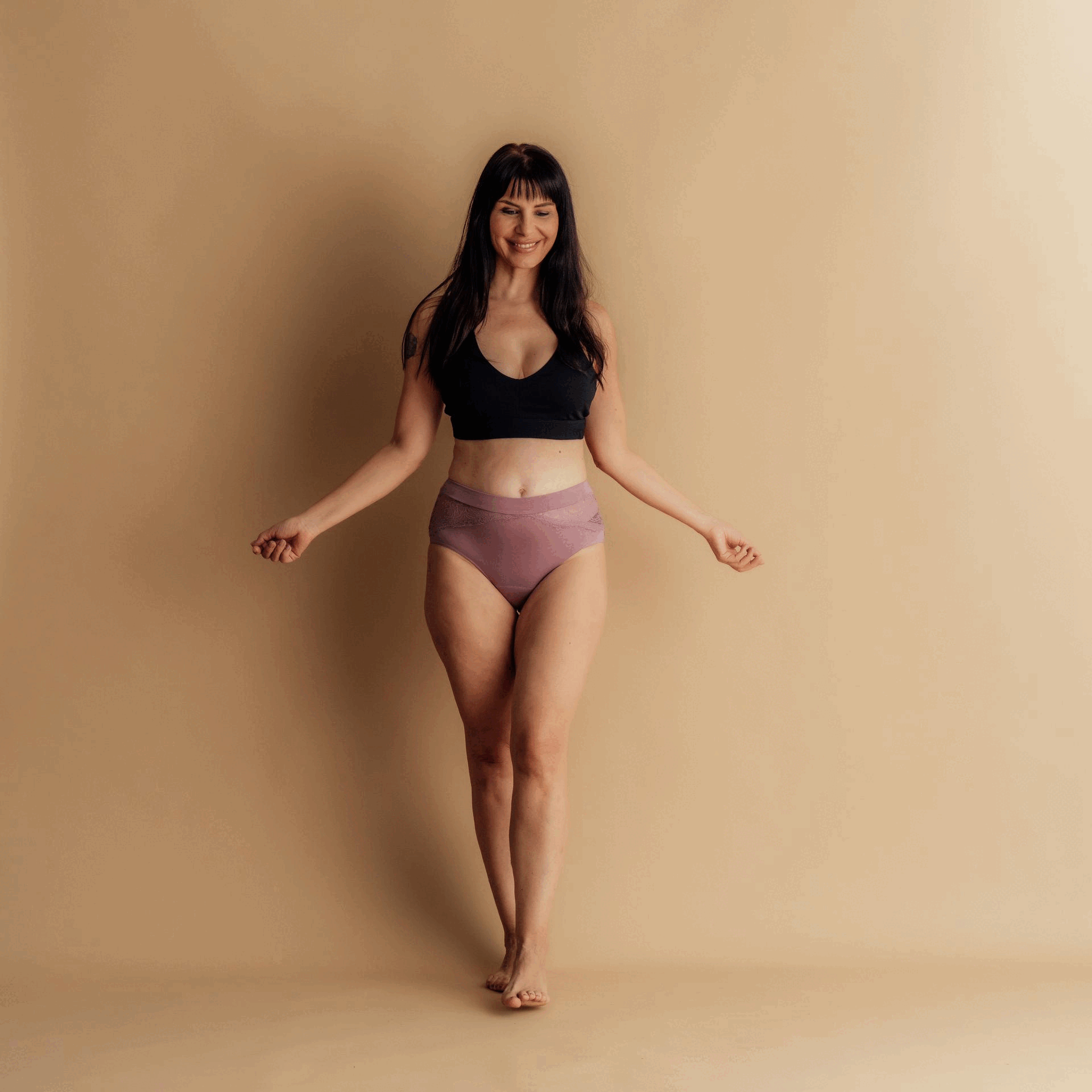 Leakproof Bamboo Lace Brief