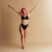 Leakproof Ribbed High Waist Brief